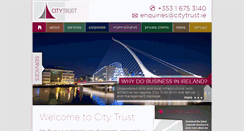 Desktop Screenshot of citytrust.ie